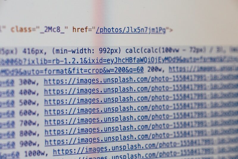 a close up of a computer screen with text