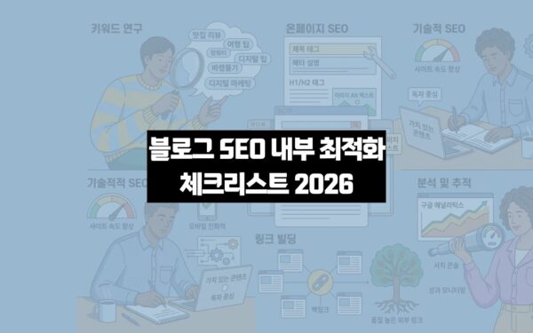 블로그 SEO 최적화리스트 2026